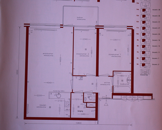 Floorplan - Bargelaan 100, 2333 CW Leiden